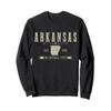 Arkansas Est. 1836 Vintage USA America Souvenir Sweatshirt view 1