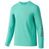 BASSDASH Youth Fishing T Shirts UPF 50+ Long Sleeve Performance UV Protection Tee for Boys Girls view 1