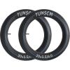 YUNSCM 2-PCS 20x4 Heavy Duty Fat Tire Tubes Schrader Valve Premium Butyl Rubber 20 Bike Tubes Compatible with 20x3.5/4.0 89/102-406 E-Bike/Mountain Bike/Street Bike Bicycle Tire Tubes view 4