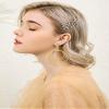 15 Pairs Wholesale Clip on Earrings - Fashion Celtic Knot, Long, Tassel, Hoop Earrings (#5) view 3