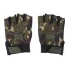 Garneck 1 Pair Half Finger Gloves Breathable Camouflage Antiskid Gloves for Children Cycling Biking Skateboard Roller Skating Outdoor Sports view 1