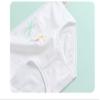 benetia Kids Underwear Girls Panties Size 9 10 White Soft Cotton 8-Pack view 4