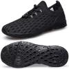 DOUSSPRT Women's Water Shoes Quick Drying Sports Aqua Shoes DarkBlack Size 6 view 1