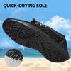 DOUSSPRT Women's Water Shoes Quick Drying Sports Aqua Shoes DarkBlack Size 6 view 2