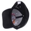 Anna-Kaci USA American Flag Patriotic Eagle Hawk Embossed 3D Adjustable Velcro Baseball Caps Hats, Black White view 4