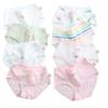 benetia Girls Underwear Kids Panties Cotton Size 6 7 8-Pack White view 1