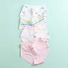 benetia Girls Underwear Kids Panties Cotton Size 6 7 8-Pack White view 3