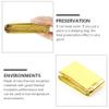 BESPORTBLE Thermal Survival Blanket Aluminum Foil Emergency Rug Twin Bed Blanket Camping Tarps Insulated Carpet view 2