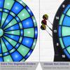 Turnart Electronic Dart Board,13 inch Illuminated Segments Light Based Games Electric Dartboard for Adults Tested Tough Segment for Enhanced Durability Professional with Scoring (Blue) view 4