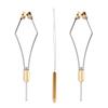 HERCULES Fly Tying Tools, Fly Tying Kit with Bobbin Thread Holder, Wire Threader, Knot Whip Finisher, Hackle Plier, Bodkin, Fly Fishing Lure Making Accessories (2pcs Bobbin + 1pcs Threader) view 1