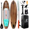 Highpi 11ft Inflatable Stand Up Paddle Board for Youth and Adults  Wide Sup with Premium Accessories, Blow Up Paddleboard for Surfing, Fishing, Yoga & More view 1