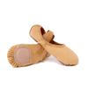 MSMAX Dance Flats Performa Stretch Tan Ballet Slipper for Girls 1.5 M US Little Kid view 2