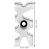 BESPORTBLE Clear Billiard Bridge Head, Slip-On Bridge Pool Billiard Cue Bridge Head, Billiard Pool Cue Stick Accessories for Pool Table 1Pc view 2