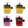 BESPORTBLE 4 Pcs Tally Counter Mechanical Clicker Digital Handheld Tally Counter for Row People Lap Knitting Random Color view 1