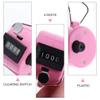 BESPORTBLE 4 Pcs Tally Counter Mechanical Clicker Digital Handheld Tally Counter for Row People Lap Knitting Random Color view 3