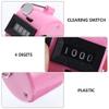 BESPORTBLE 4 Pcs Tally Counter Mechanical Clicker Digital Handheld Tally Counter for Row People Lap Knitting Random Color view 4