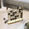 Umbra STAX Four-in-A-Row Table Game for Adults, Brass view 2