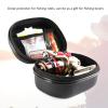 Fishing Reel Bag, EVA Material, Multi-Size Compatible, Lightweight Design, Durable Fishing Reel Protector, Zipper, Carrying Handle for Anglers, Camping, Travel, Outdoor Activities, Storage, view 3