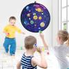 BooTaa 2 Pack 29" Large Dart Board Game Set with 20 Sticky Balls, Indoor/Sport Outdoor Fun Party Play Games, Boys Girls Toys, Birthday Toy Gifts for 3 4 5 6 7 8 9 10 11 12 Year Old Boys Girls Kids view 4
