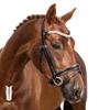 Flexible Fit Equestrian Black Snaffle Bridle 'Reba' Horse view 1