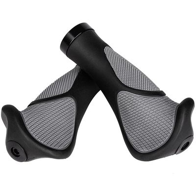 Bike Handlebar Grips, Soft Gel Inserts Shock Resistance Ergonomics Comfort Design,for MTB Bicycle Mountain Bike Grip