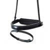 Flexible Fit Equestrian Black Snaffle Bridle 'Quarantina' Cob view 4