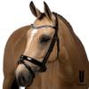 Flexible Fit Equestrian Black Snaffle Bridle 'Zion' Cob view 1