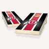 Utah Striped Cornhole Set - Include Case + Hole Lights view 1