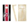 Utah Striped Cornhole Set - Include Case + Hole Lights view 2