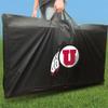 Utah Stained Stripe Cornhole Set - Include Hole Lights + Score Tower view 4