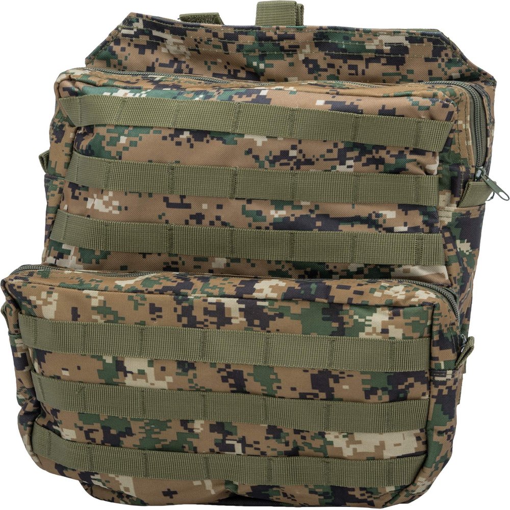 Evike Matrix MOLLE Force Back Panel for Tactical Vests (Color: Digital Woodland)