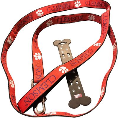 Clemson Tigers Dog Leash - 6 feet