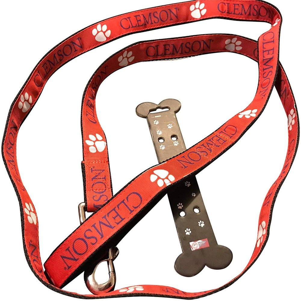 Clemson Tigers Dog Leash - 6 feet