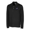 Cutter & Buck Men's Black Buffalo Bills Advantage Long Sleeve Polo view 1