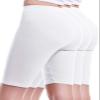 Design by Olivia Women's Basic Solid Active Yoga Biker Shorts 3PACK - White/White/White S view 1