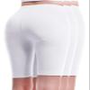 Design by Olivia Women's Basic Solid Active Yoga Biker Shorts 3PACK - White/White/White S view 2