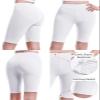 Design by Olivia Women's Basic Solid Active Yoga Biker Shorts 3PACK - White/White/White S view 4
