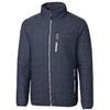 Cutter & Buck Men's Navy San Francisco 49ers Americana Rainier Full-Zip Jacket view 1