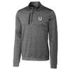 Cutter & Buck Men's Gray Indianapolis Colts Stealth Quarter-Zip Jacket view 1