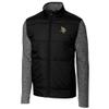 Cutter & Buck Men's Black Minnesota Vikings Stealth Full-Zip Jacket view 1