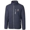 Cutter & Buck Men's Navy New Orleans Saints Americana Rainier Full-Zip Jacket view 1
