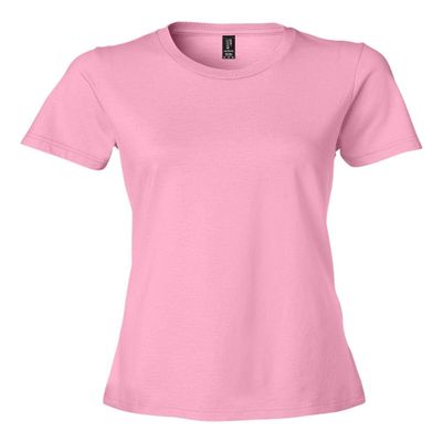 Anvil Womens Lightweight T-Shirt, S, CharityPink