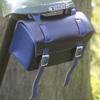 London Craftwork Bicycle Tool Bag Genuine Leather Vintage Retro Bicycle in Black Blue Box-bl-Blue view 1