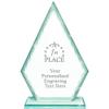 Real Crystal 7" 1St Place Trophy, Custom Engraved 1St Place Greenwhich Arrowhead Crystal Award, Choose Your Own Engraving Text, Prime view 1