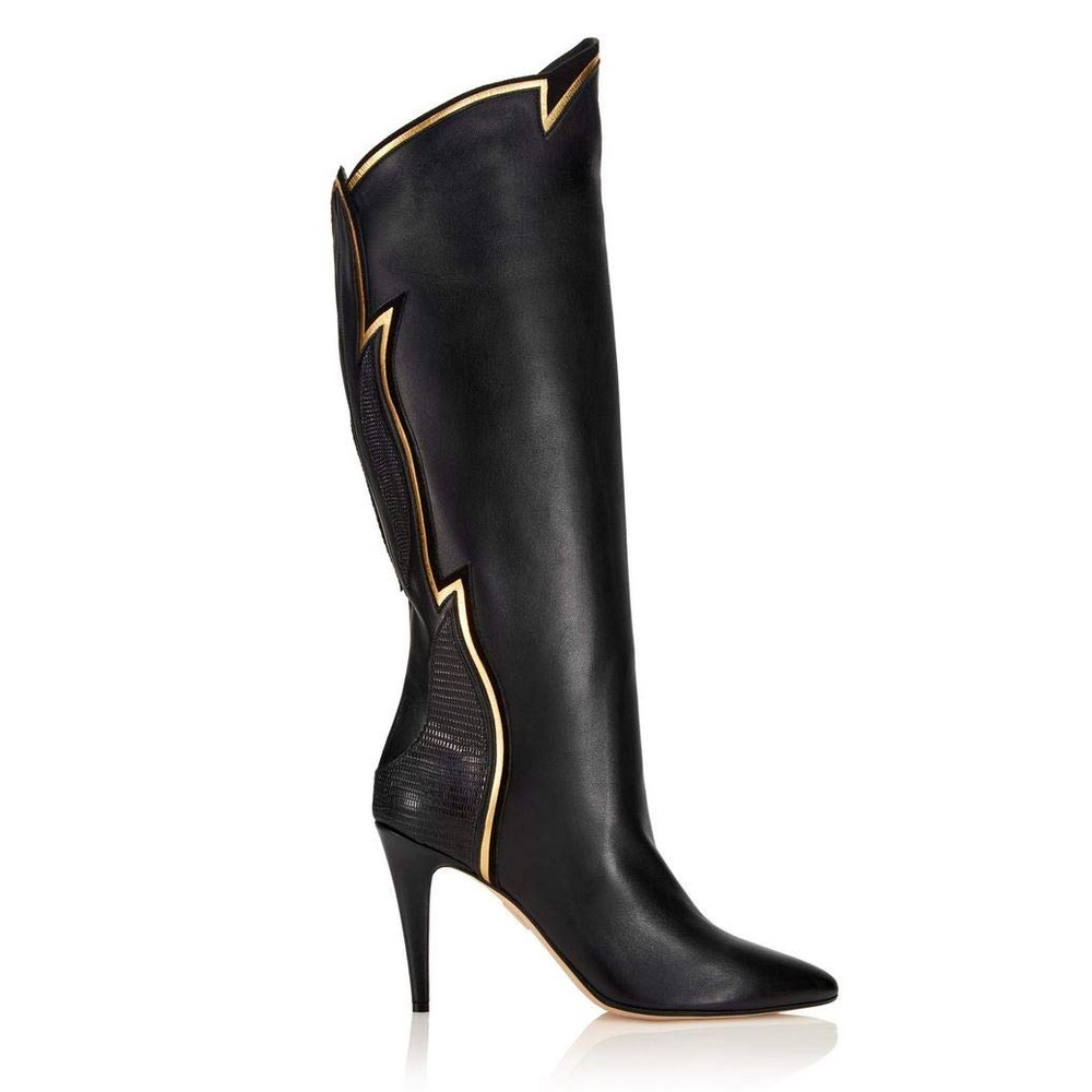 Tamara Mellon Wildfire Boots 90mm US 7 Black
