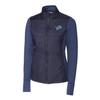 Cutter & Buck Women's Navy Detroit Lions Stealth Full-Zip Jacket view 1
