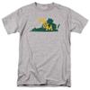 William & Mary Official State Shape Unisex Adult T-Shirt, Athletic Heather, 5X-Large view 1