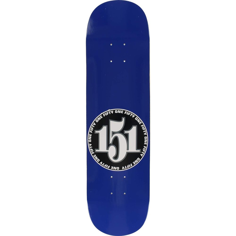 151 - Team Numbers Deck - 7.75 Blue - Bundled with Free 1" Hardware Set