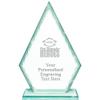 Real Crystal 7" First Responder Heroes Trophy, Custom Engraved First Responder Heroes Greenwhich Arrowhead Crystal Award, Choose Your Own Engraving Text, Prime view 1