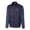 Cutter & Buck Men's Navy Seattle Seahawks Stealth Big & Tall Full-Zip Jacket view 1